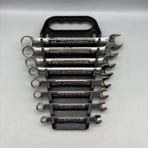 Craftsman Combination Wrench Set 8 Pc SAE 5/16"- 3/4" -VA- USA